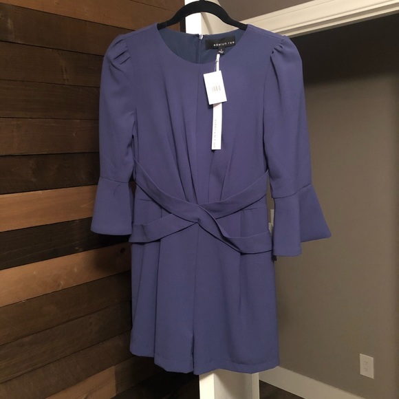 Adelyn Rae Meredith Bell Cuff Romper - Picture 3 of 4